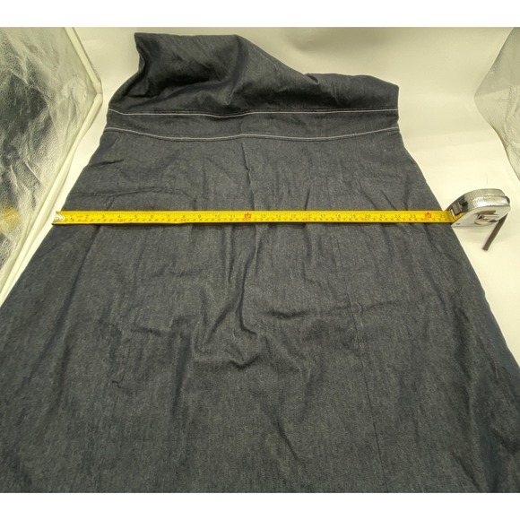 Jones Studio Separates Womens 20W Dark Wash Sleeveless Sheath Dress Sheath - Picture 6 of 11